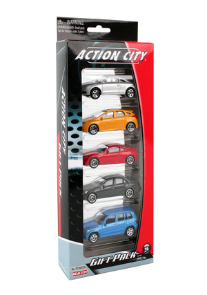 RT38872S Street Car 5 Piece Vehicle Gift pack by Daron Toys