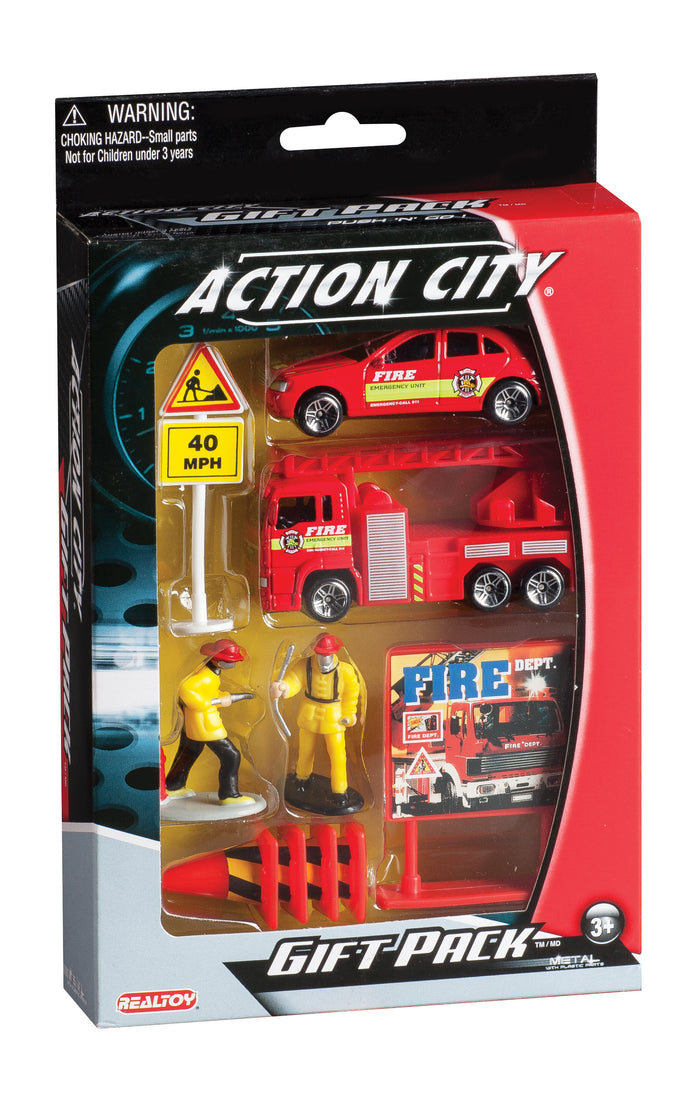 FIRE DEPT 10 PIECE GIFT SET