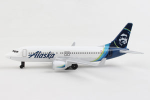 Daron Alaska airlines single plane 