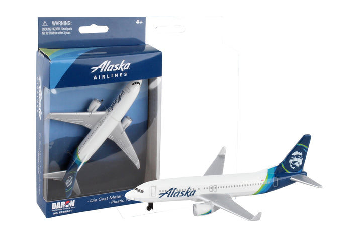 RT3994-1 Alaska Airlines Single Plane by Daron toys.