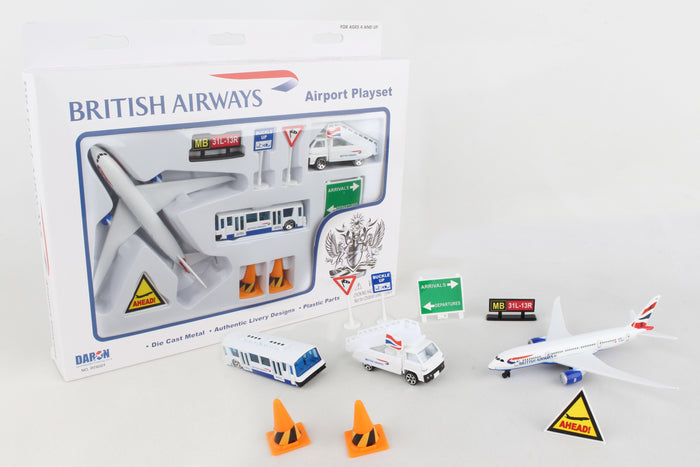 RT6001 British Airways Playset by Daron Toys
