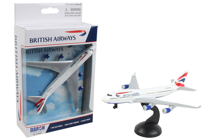 RT6004 British Airways Single Plane by Daron Toys