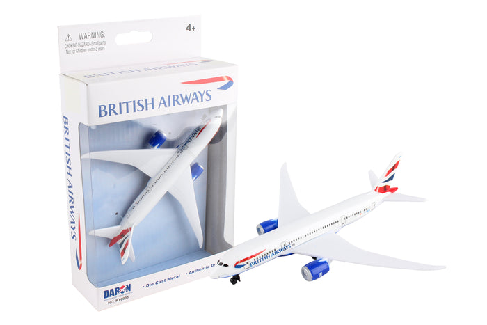 RT6005 British Airways 787 Single Plane by Daron Toys