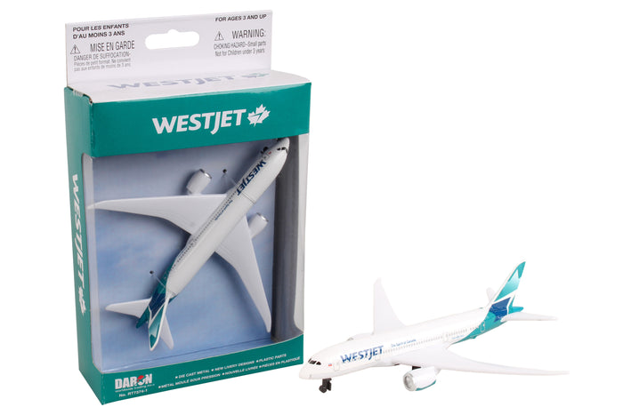 RT7374-1 Westjet Single Plane by Daron Toys
