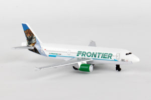 Frontier die cast airplane model for children ages 3 and up