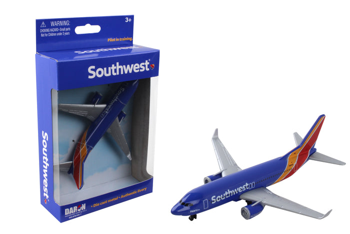 RT8184-1 Southwest Airlines Single Plane by Daron Toys