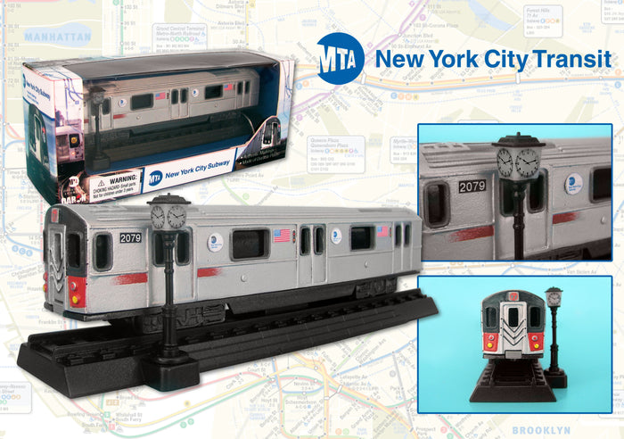 RT8555 MTA Diecast Subway Car by Daron Toys