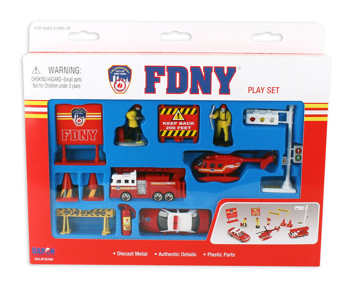 RT8760 FDNY Playset by Daron Toys
