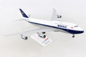SKR1015 SKYMARKS BRITISH 747-400 1/200 W/GEAR BOAC 100 YEAR LIVERY - SkyMarks Models