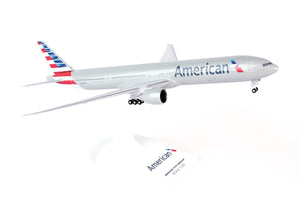 SKR715 SKYMARKS AMERICAN 777-300 1/200 W/GEAR NEW LIVERY - SkyMarks Models