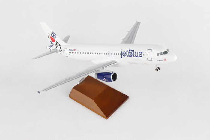 SKR8371 SKYMARKS JETBLUE A320 1/100 NY'S HOMETOWN W/WOOD STAND&GEAR