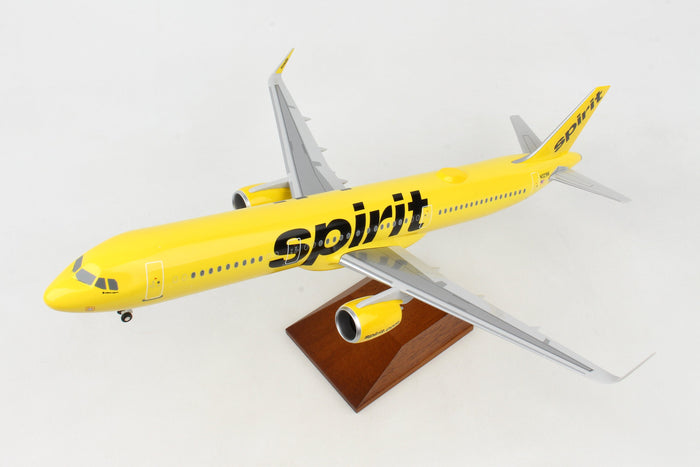 SKR8421 SKYMARKS SUPREME SPIRIT A321NEO 1/100 W/WOOD STAND & GEAR &WIFI DOME