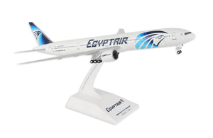 SKR855 SKYMARKS EGYPT AIR 777-300 1/200 W/GEAR REG# SU-GDL - SkyMarks Models