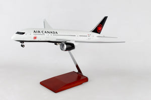 SKR8905 SKYMARKS SUPREME AIR CANADA 787-8 1/100 W/WOOD STAND & GEAR NEW LIVERY - SkyMarks Models
