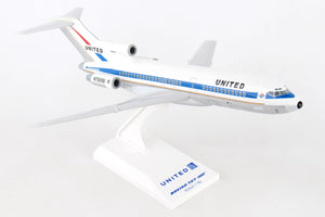 SKR896 SKYMARKS UNITED 727-100 1/150 MUSEUM OF FLIGHT - SkyMarks Models
