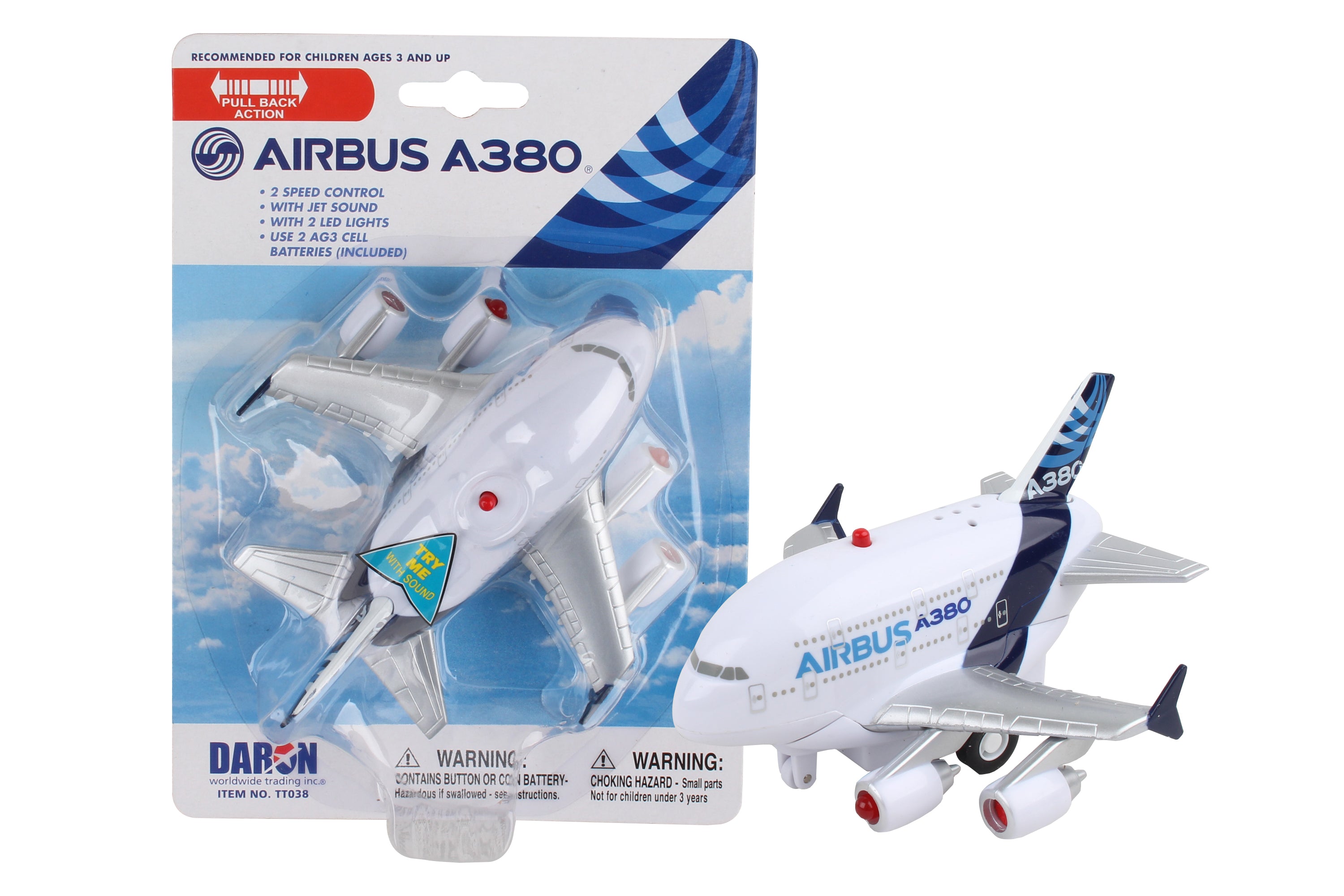 airbus a380 toy plane