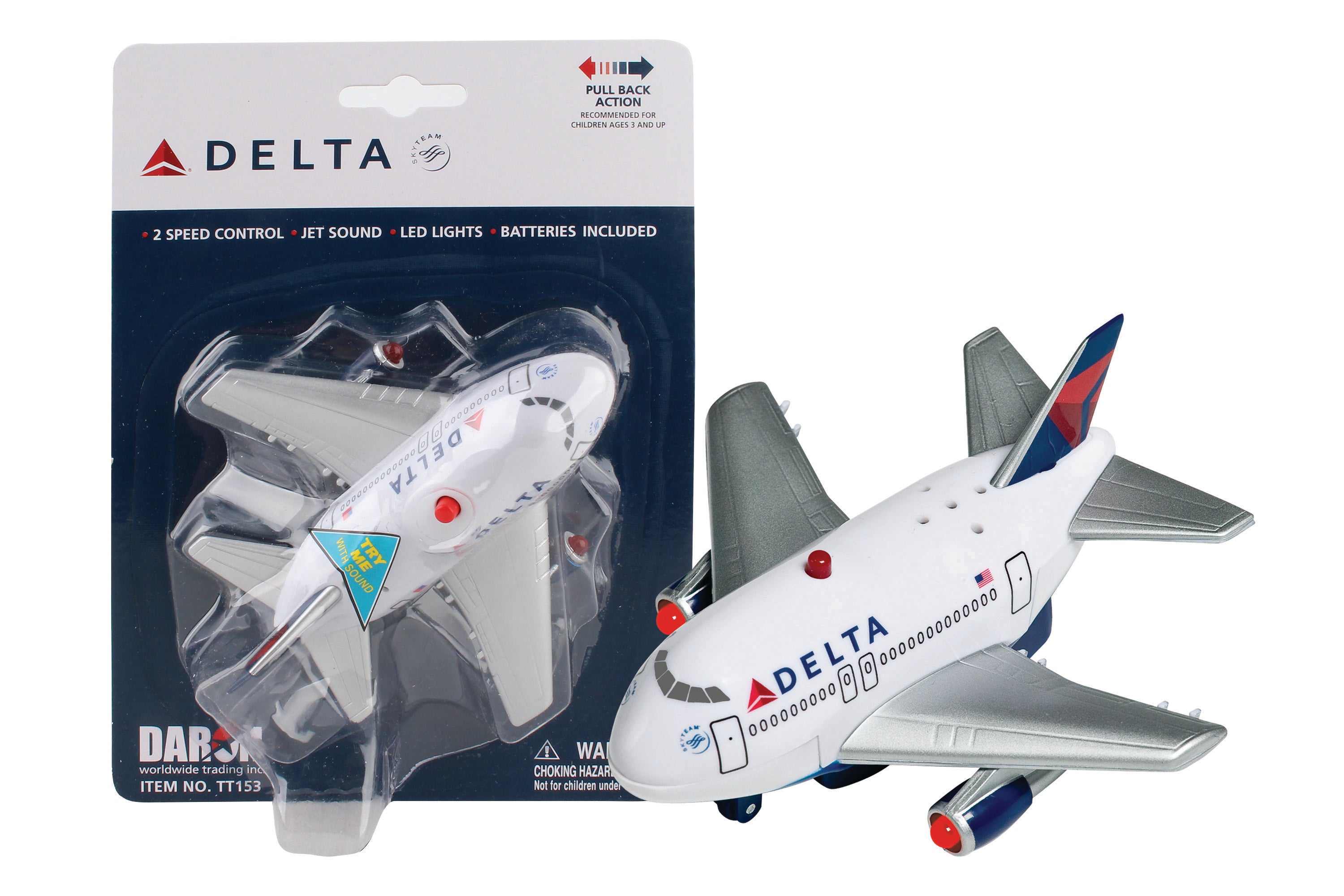 delta airlines toy plane