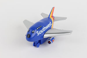 Daron Southwest airplane toy with lights and sound for children 